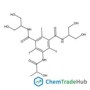 N,N'-Bis(1,3-dihydroxy-2-propanyl)-2,4,6-triiodo-5-(lactoylamino)isophthalamide