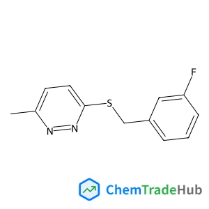 3-[(3-Fluorobenzyl)sulfanyl]-6-methylpyridazine