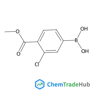 [3-Chloro-4-(methoxycarbonyl)phenyl]boronic acid