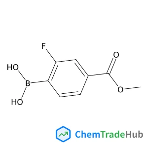 [2-Fluoro-4-(methoxycarbonyl)phenyl]boronic acid