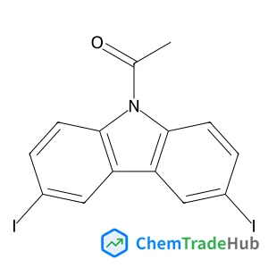 9-Acetyl-3,6-diiodocarbazole