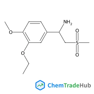 (R)-1-(3-ethoxy-4-methoxyphenyl)-2-(methylsulfonyl)ethanamine