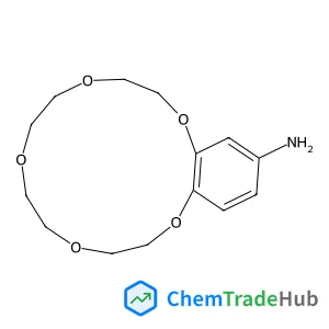 2,3,5,6,8,9,11,12-Octahydro-1,4,7,10,13-benzopentaoxacyclopentadecin-15-amine
