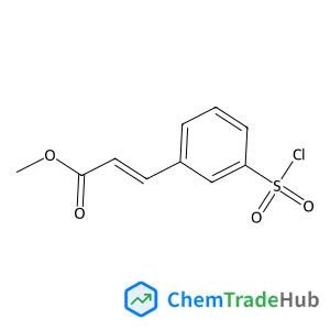 Methyl (2E)-3-[3-(chlorosulfonyl)phenyl]acrylate