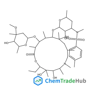 3'-N-Demethyl-3'-N-((4-methylphenyl)sulfonyl)azithromycin
