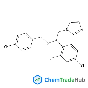 1-{2-[(4-Chlorobenzyl)sulfanyl]-2-(2,4-dichlorophenyl)ethyl}-1H-imidazole structure