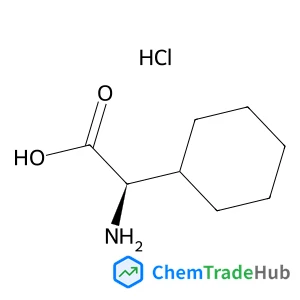 (2R)-Amino(cyclohexyl)acetic acid hydrochloride (1:1)