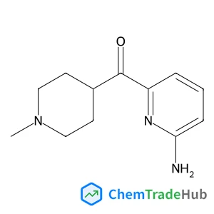 (6-Aminopyridin-2-yl)(1-methylpiperidin-4-yl)methanone
