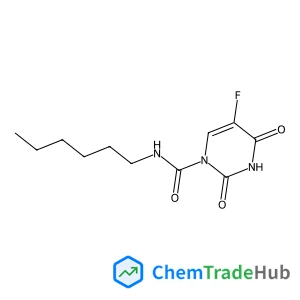 5-Fluoro-N-hexyl-2,4-dioxo-3,4-dihydro-1(2H)-pyrimidinecarboxamide Chemical_Structure_Of