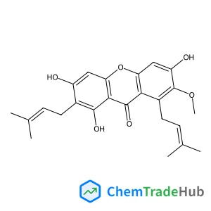 1,3,6-Trihydroxy-7-methoxy-2,8-bis(3-methyl-2-buten-1-yl)-9H-xanthen-9-one
