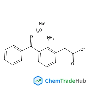 Sodium (2-amino-3-benzoylphenyl)acetate hydrate (1:1:1)