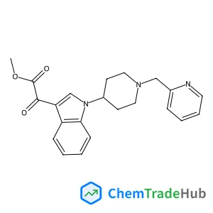Methyl oxo{1-[1-(2-pyridinylmethyl)-4-piperidinyl]-1H-indol-3-yl}acetate