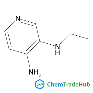 N3-ethylpyridine-3,4-diamine structure