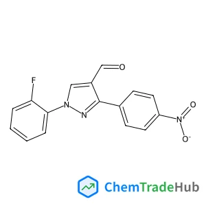 1-(2-Fluorophenyl)-3-(4-nitrophenyl)-1H-pyrazole-4-carbaldehyde