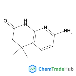7-Amino-4,4-dimethyl-3,4-dihydro-1,8-naphthyridin-2(1H)-one 7-Amino-4,4-dimethyl-3,4-dihydro-1,8-naphthyridin-2(1H)-one