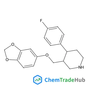 (3S,4R)-3-[(1,3-Benzodioxol-5-yloxy)methyl]-4-(4-fluorophenyl)piperidine