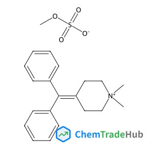 4-(Diphenylmethylene)-1,1-dimethylpiperidinium methyl sulfate