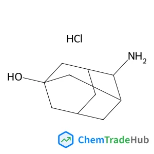 Cis-4-aminoadamantan-1-ol hydrochloride structure
