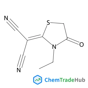 (3-Ethyl-4-oxo-1,3-thiazolidin-2-ylidene)malononitrile