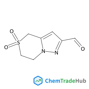 6,7-Dihydro-4H-pyrazolo[5,1-c][1,4]thiazine-2-carbaldehyde 5,5-dioxide