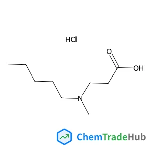 N-Methyl-N-pentyl-beta-alanine hydrochloride (1:1)