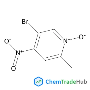 "5-Bromo-2-methyl-4-nitropyridin-1-ium-1-olate - For alternative, see4H55-9-16"