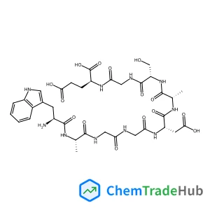 L-Tryptophyl-L-alanylglycylglycyl-L-alpha-aspartyl-L-alanyl-L-serylglycyl-L-glutamic acid