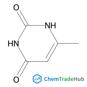 6-Methyl-2,4(1H,3H)-pyrimidinedione Chemical_Structure_Of