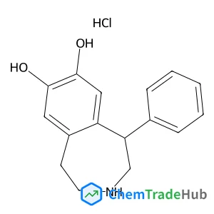 1-Phenyl-2,3,4,5-tetrahydro-1H-3-benzazepine-7,8-diol hydrochloride (1:1)