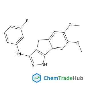 N-(3-Fluorophenyl)-6,7-dimethoxy-2,4-dihydroindeno[1,2-c]pyrazol-3-amine