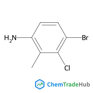 4-Bromo-3-chloro-2-methylaniline
