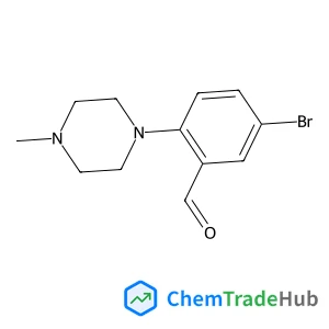 5-Bromo-2-(4-methylpiperazin-1-yl)benzaldehyde