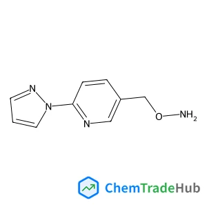 O-((6-(1H-Pyrazol-1-yl)pyridin-3-yl)methyl)hydroxylamine