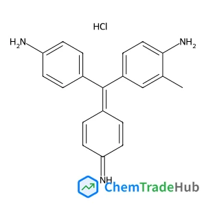 4-[(4-Aminophenyl)(4-imino-2,5-cyclohexadien-1-ylidene)methyl]-2-methylaniline hydrochloride (1:1)