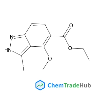 ethyl 3-iodo-4-methoxy-1H-indazole-5-carboxylate