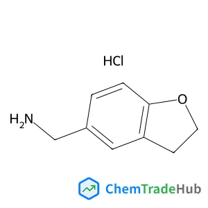 1-(2,3-Dihydro-1-benzofuran-5-yl)methanamine hydrochloride (1:1)