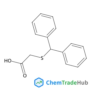 [(Diphenylmethyl)sulfanyl]acetic acid