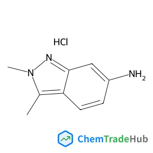 2,3-Dimethyl-2H-indazol-6-amine hydrochloride (1:1)