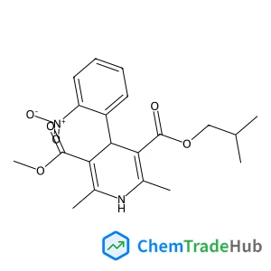 Isobutyl methyl 2,6-dimethyl-4-(2-nitrophenyl)-1,4-dihydro-3,5-pyridinedicarboxylate