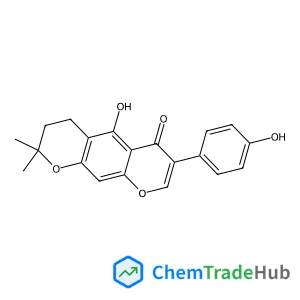 5-Hydroxy-7-(4-hydroxyphenyl)-2,2-dimethyl-3,4-dihydro-2H,6H-pyrano[3,2-g]chromen-6-one