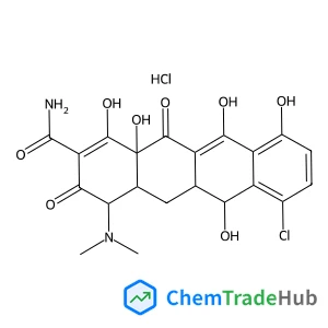 (4S,4aS,5aS,6S,12aS)-7-Chloro-4-(dimethylamino)-3,6,10,12,12a-pentahydroxy-1,11-dioxo-1,4,4a,5,5a,6,11,12a-octahydro-2-tetracenecarboxamide hydrochloride (1:1)