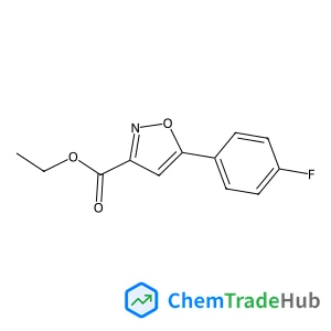 ethyl 5-(4-fluorophenyl)-1,2-oxazole-3-carboxylate