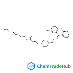 2-{4-[(3Z)-3-(2-Chloro-9H-thioxanthen-9-ylidene)propyl]-1-piperazinyl}ethyl decanoate
