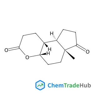 (4aS,6aR,9aR,9bR)-6a-Methyldecahydrocyclopenta[f]chromene-3,7-dione