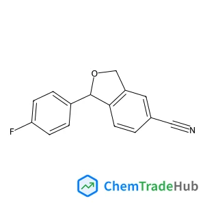 1-(4-Fluorophenyl)-1,3-dihydro-2-benzofuran-5-carbonitrile