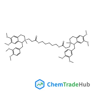 2,2'-{1,5-Pentanediylbis[oxy(3-oxo-3,1-propanediyl)]}bis[1-(3,4-dimethoxybenzyl)-6,7-dimethoxy-2-methyl-1,2,3,4-tetrahydroisoquinolinium]