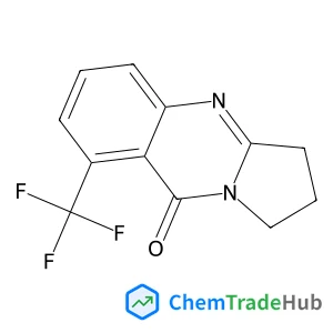 2,3-Dihydro-8-(trifluoromethyl)pyrrolo[2,1-b]quinazolin-9(1H)-one
