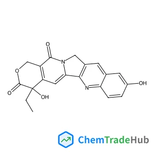 1H-Pyrano[3',4':6,7]indolizino[1,2-b]quinoline-3,14(4H,12H)-dione,4-ethyl-4,9-dihydroxy-, (Â±)-