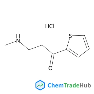 3-(Methylamino)-1-(2-thienyl)-1-propanone hydrochloride (1:1)