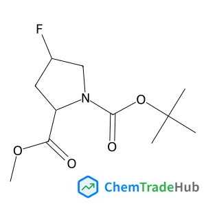 2-Methyl 1-(2-methyl-2-propanyl) (2R,4S)-4-fluoro-1,2-pyrrolidinedicarboxylate